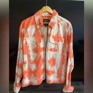 Urban outfitters tie dye jacket sizeM